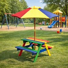 Wooden Rainbow Garden